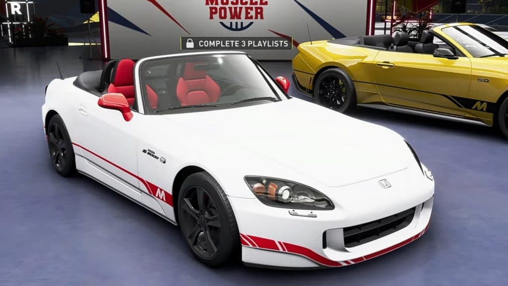 white 2009 Honda S2000 Motorfest Edition