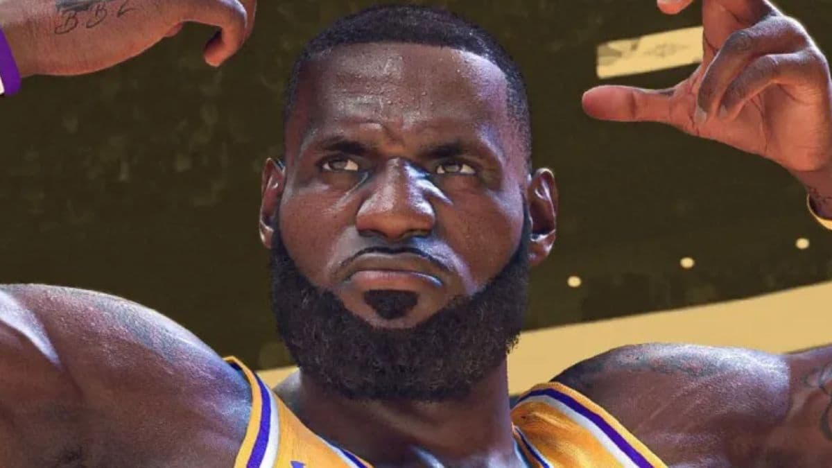 LeBron James in NBA 2K24