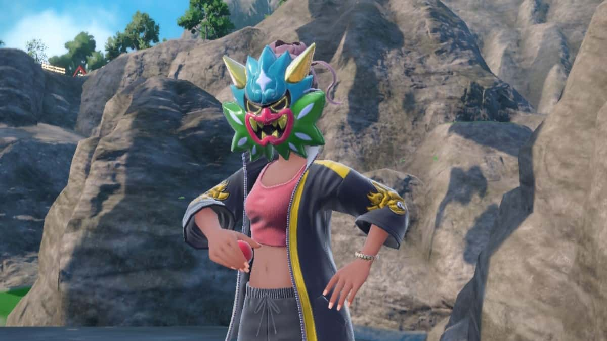 pokemon scarlet and violet teal mask dlc ogre clan member image from the game