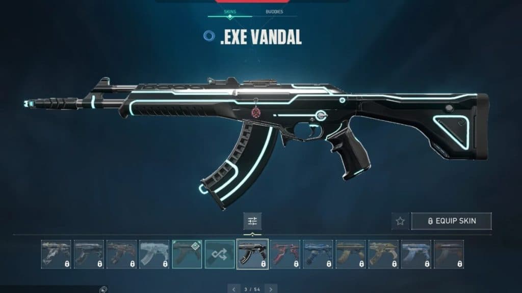 Dot Exe Collection's Vandal in Valorant