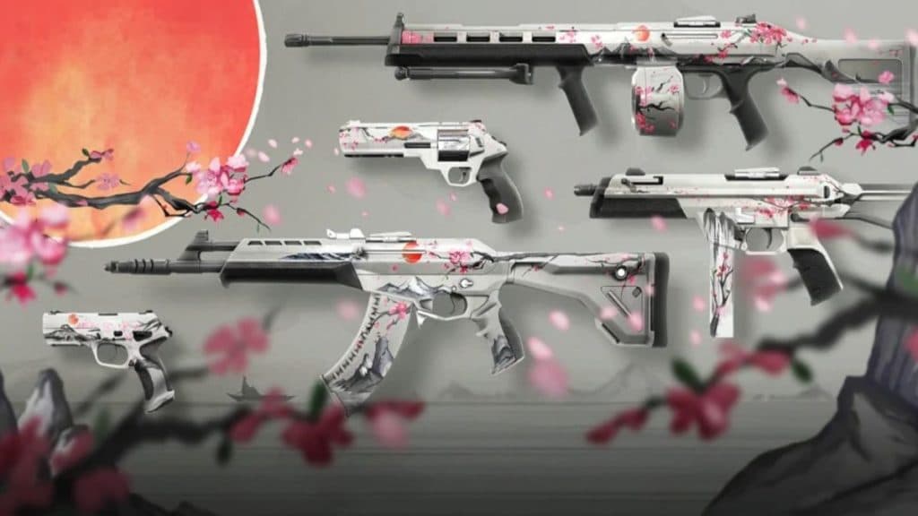 Sakura Bundle in Valorant