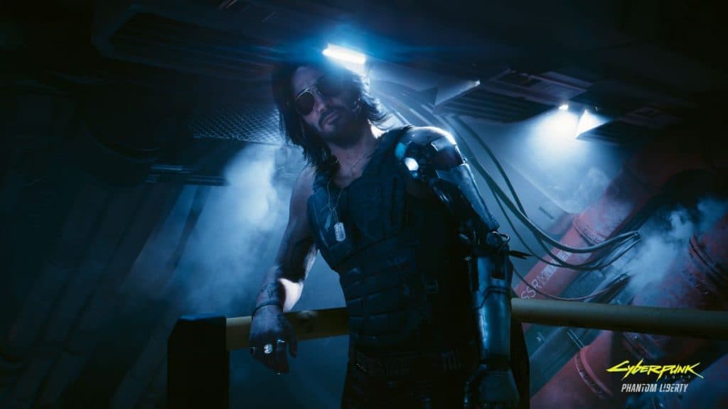 Johnny Silverhand in Cyberpunk 2077