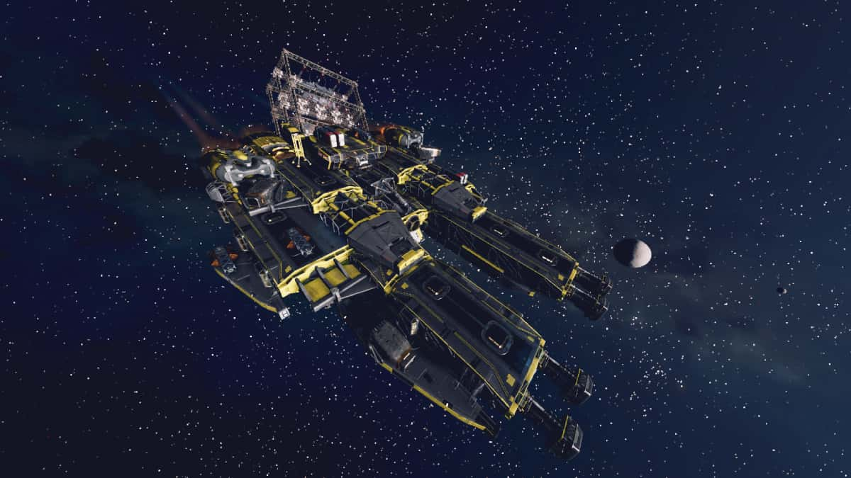 Starfield ship building