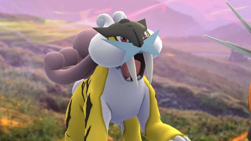 Raikou in Pokemon Go