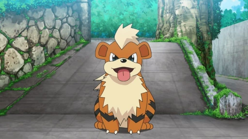 pokemon go spotlight hour species growlithe in the anime