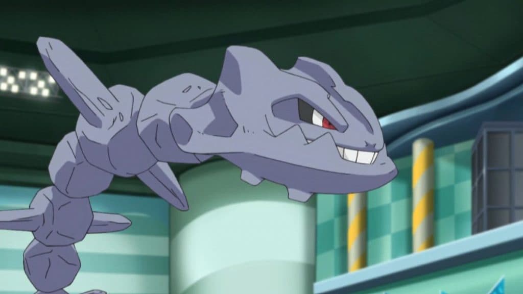 pokemon go onix evolution steelix in the anime