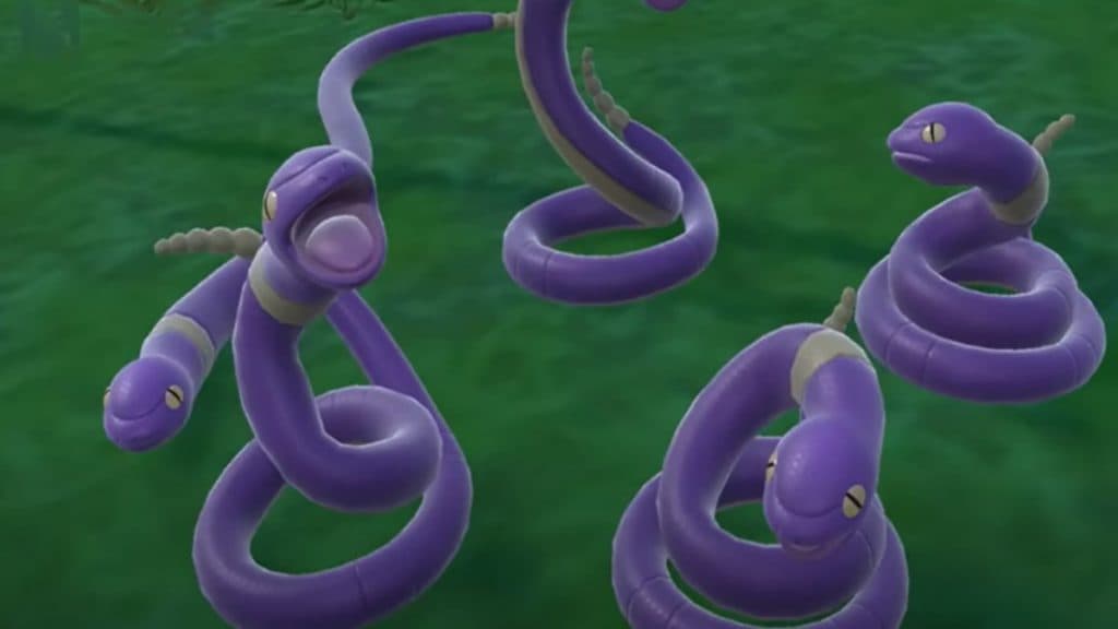 pokemon scarlet and violet teal mask dlc species arbok