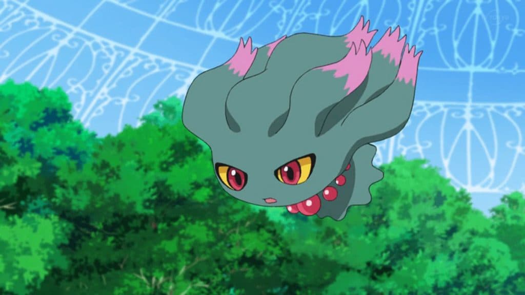 Misdreavus in the Pokemon Anime