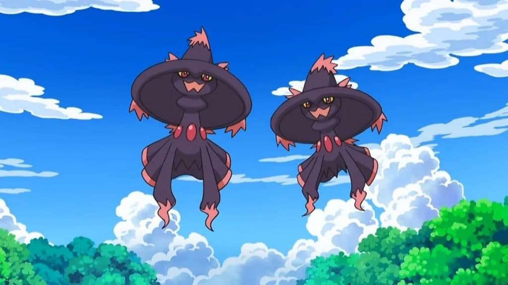 Mismagius in the anime