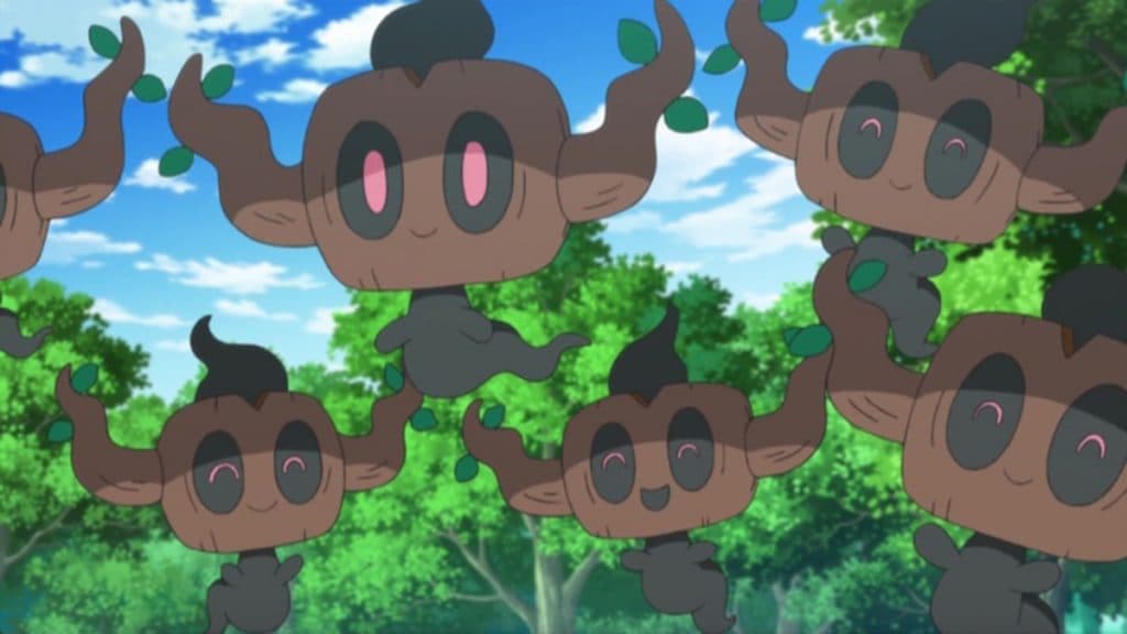 Phantump in Pokemon Anime