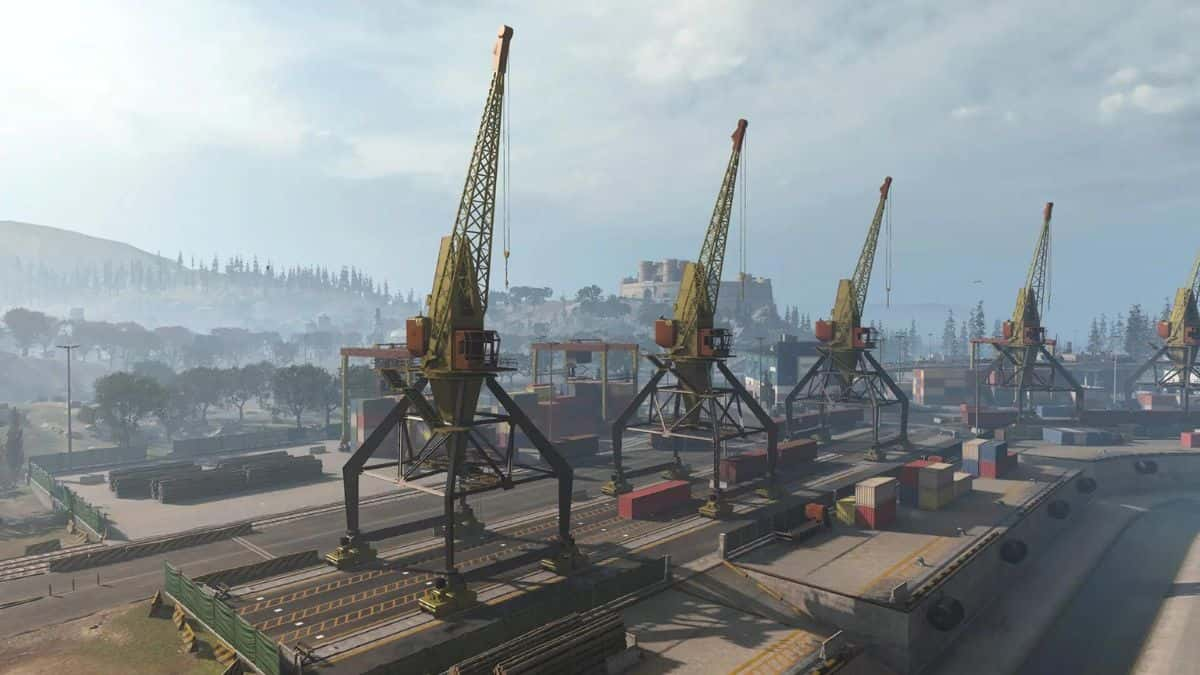 Port POI in Verdansk from Warzone