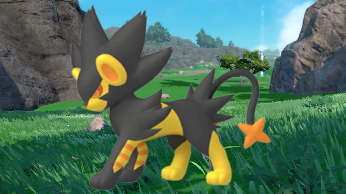 Shiny Luxray in Pokemon S&V