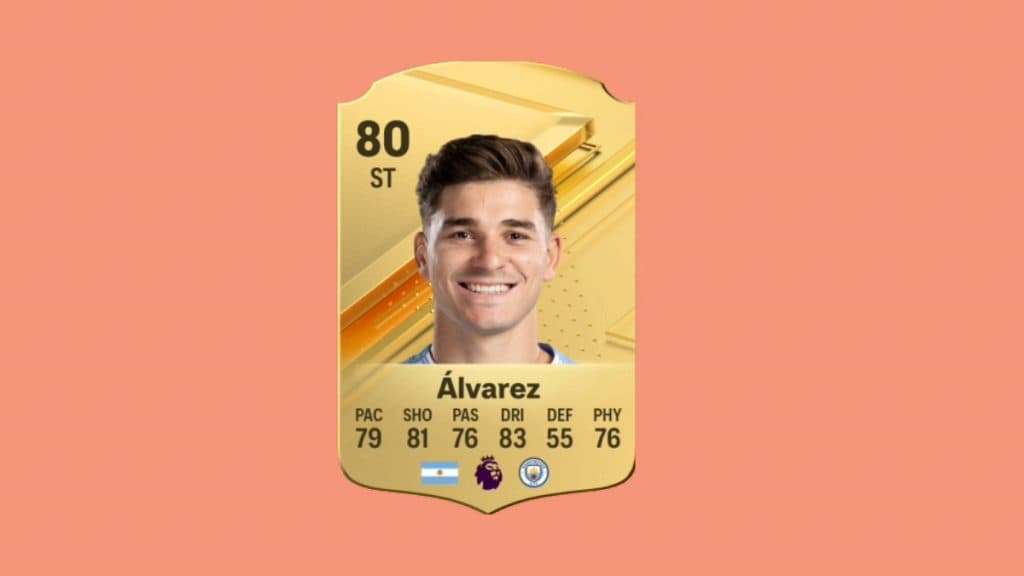 Julian Alvarez in EA FC 24