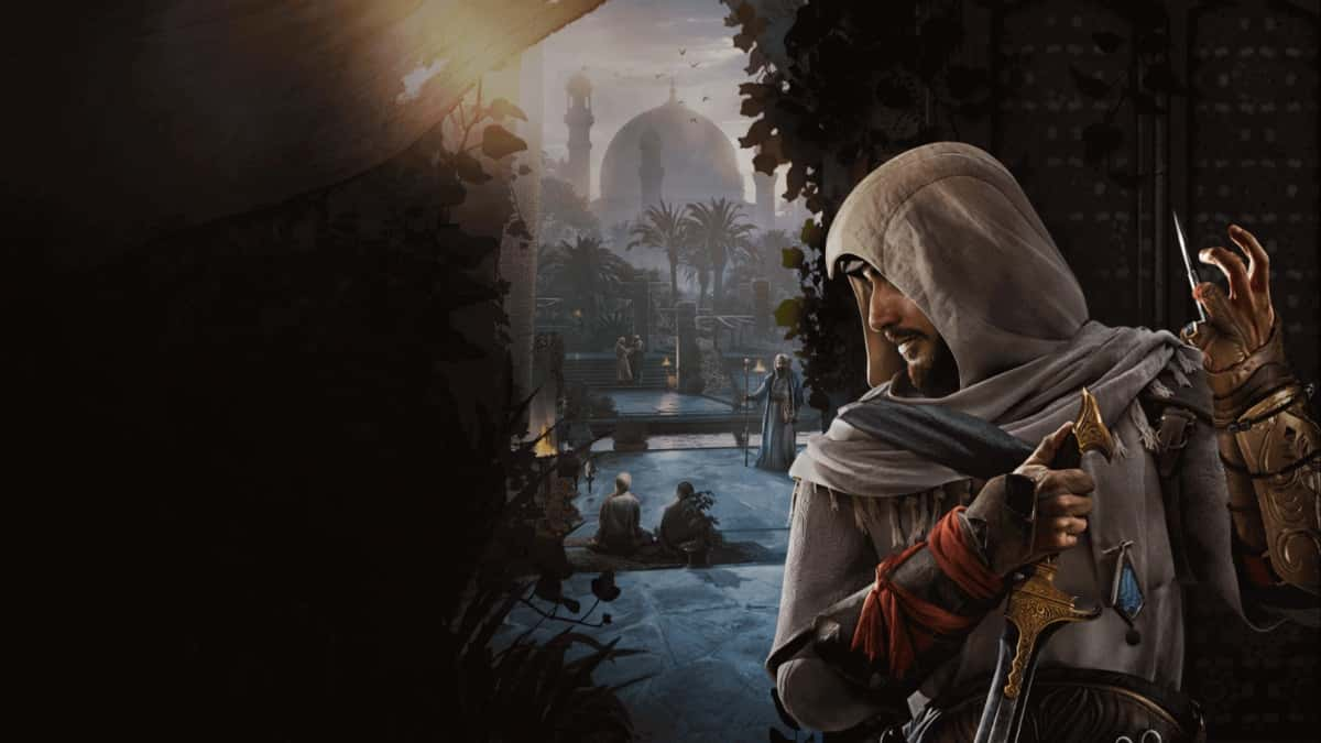 Cover for Assassin's Creed Mirage featuring Basim.