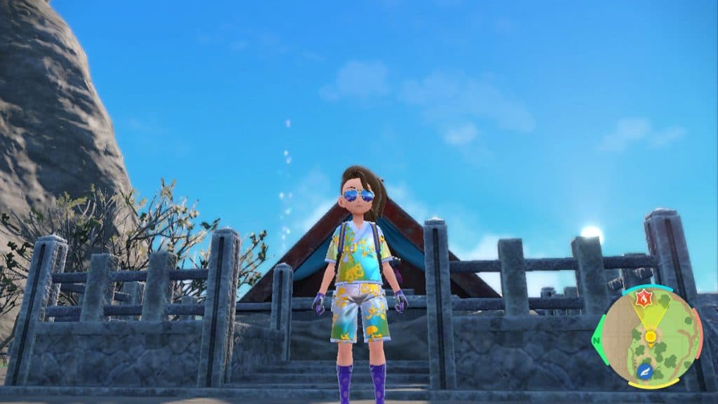 Flashy Mask Festival Outfit Pokemon S&V Teal Mask DLC