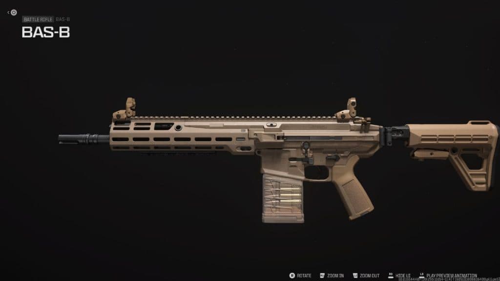 BAS-B Battle Rifle in MW3