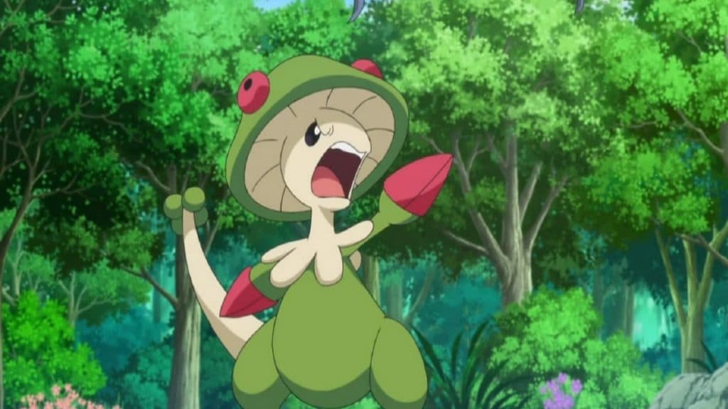 pokemon go breloom in the anime