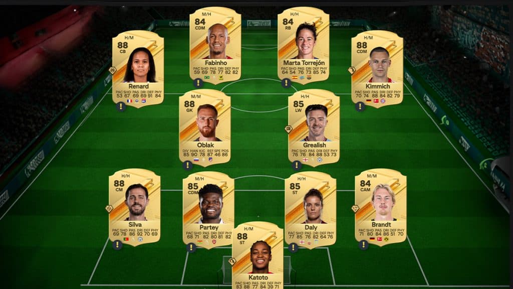 87 rated squad SBC Rodrygo trailblazers