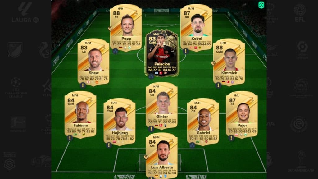 EA FC 24 POTM Son Top Form solution