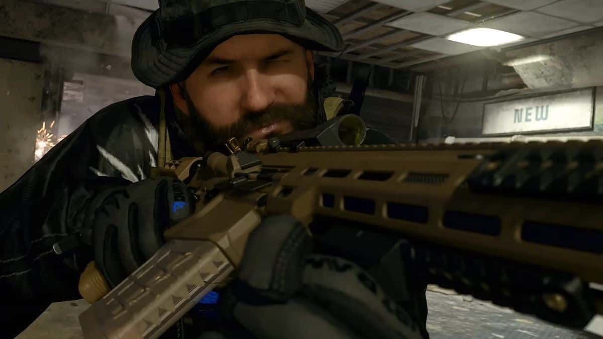 captain price aiming down sights in modern warfare 3