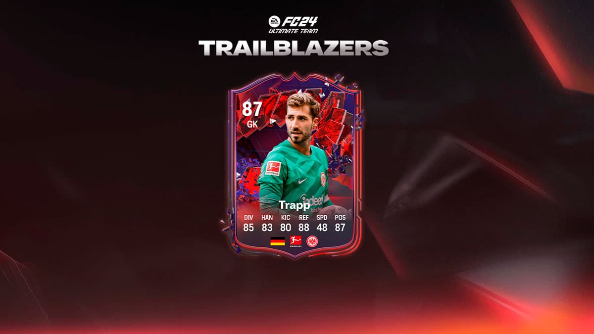 EA FC 24 Kevin Trapp Trailblazers SBC