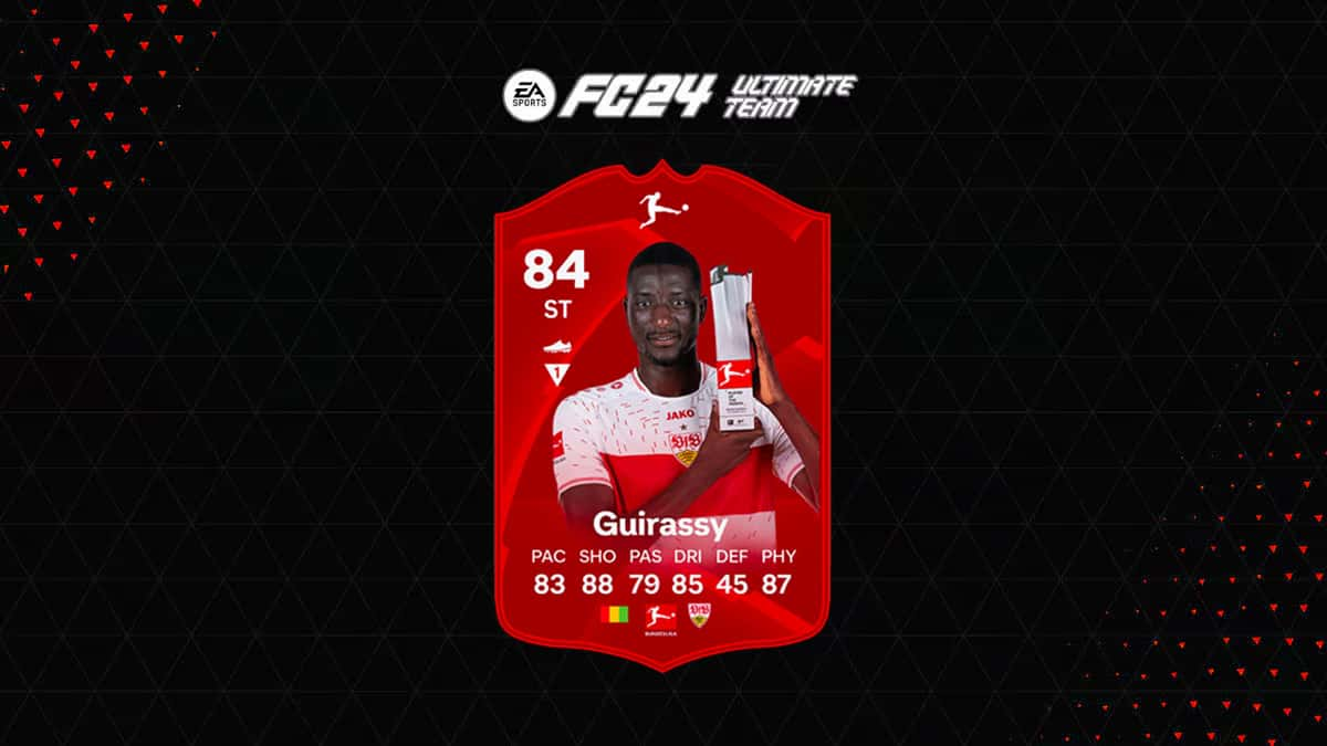 Serhou Guirassy POTM card