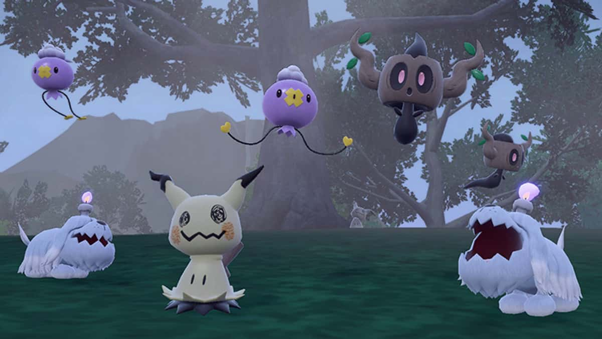 Ghost-type Pokemon in Pokemon S&V