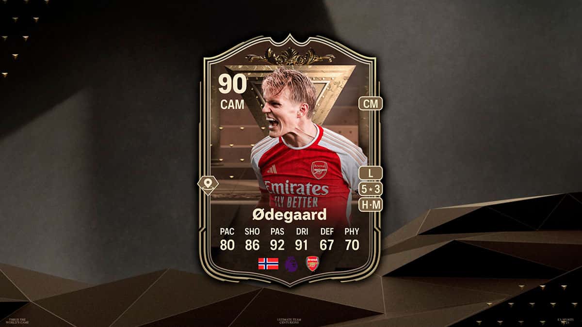 EA FC 24 Centurions Martin Odegaard card