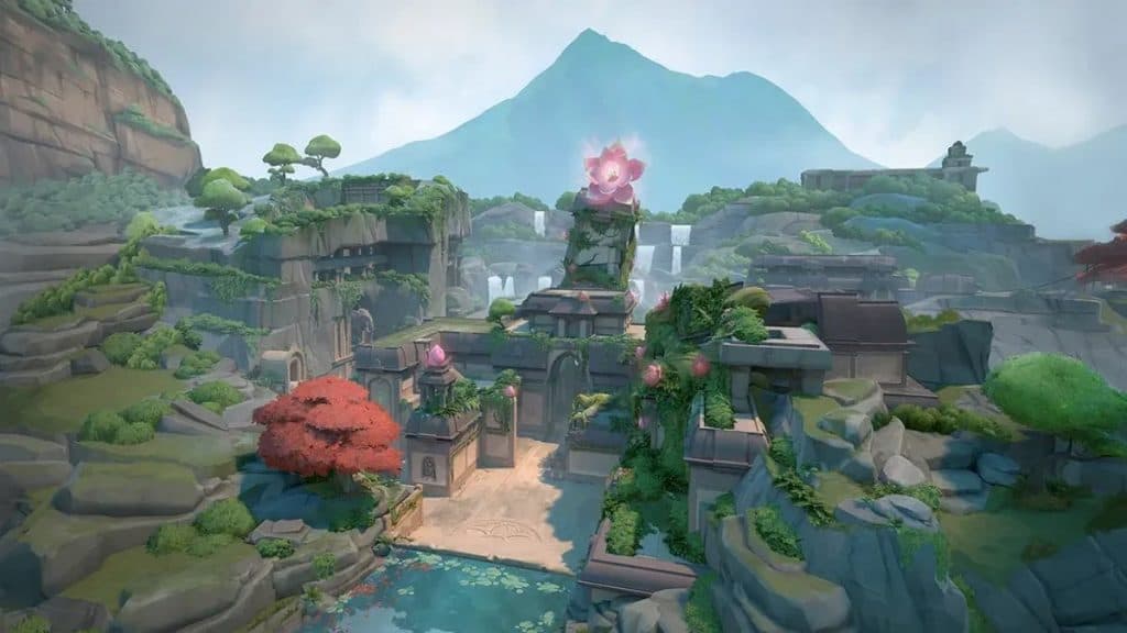 Lotus Map loading screen in Valorant