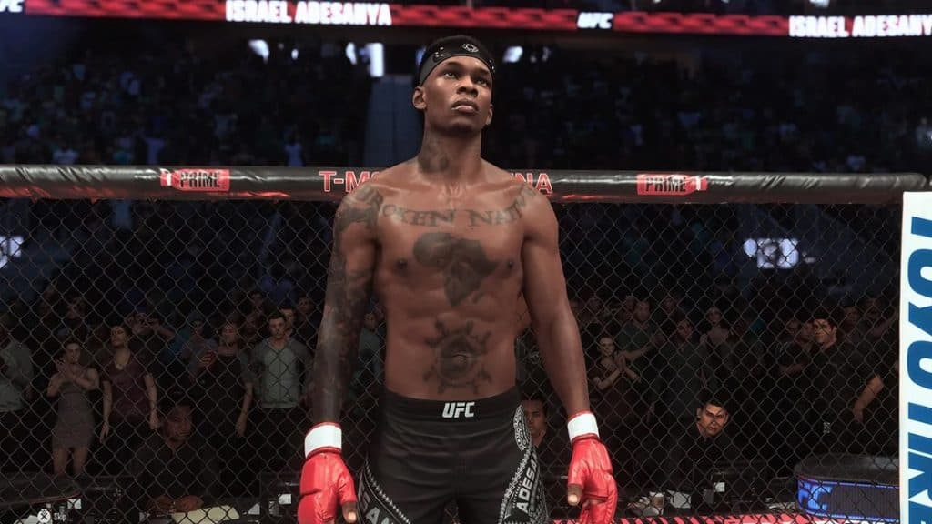 Israel Adesanya Alter Ego in UFC 5