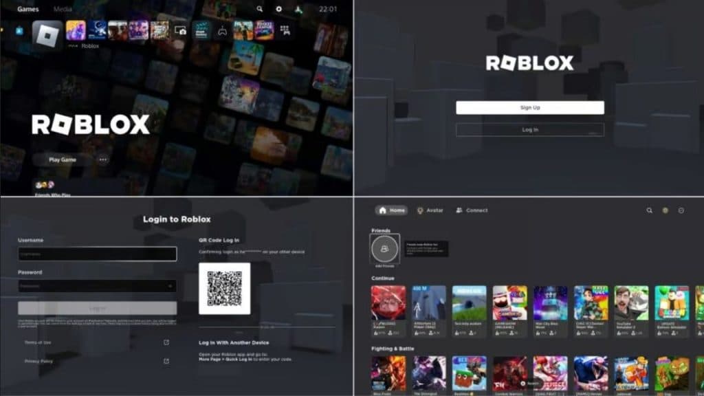 Roblox on PlayStation Store