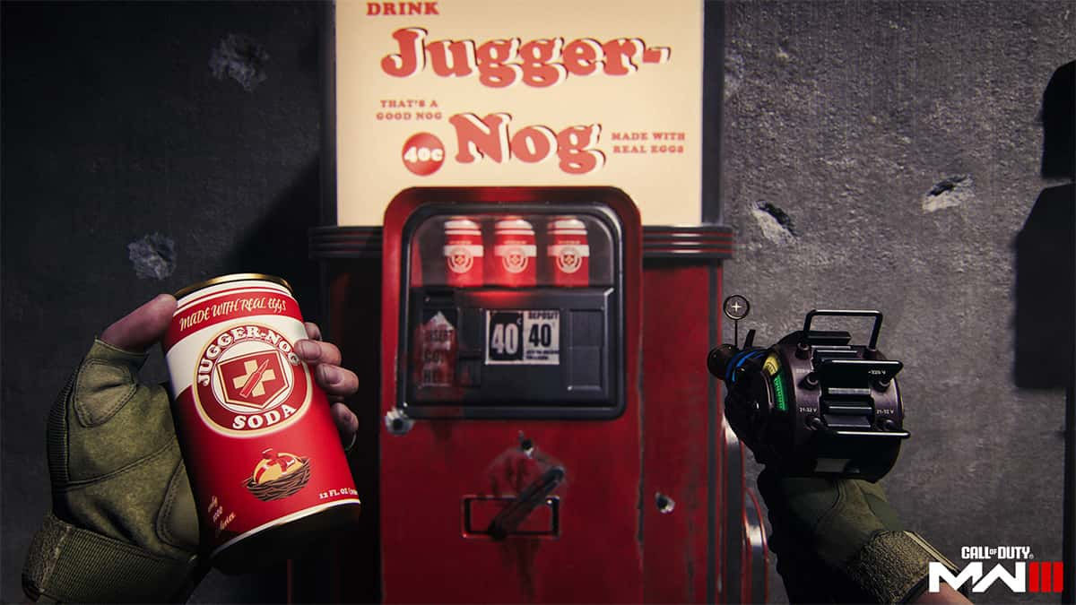 MW3 Zombies Juggernog machine