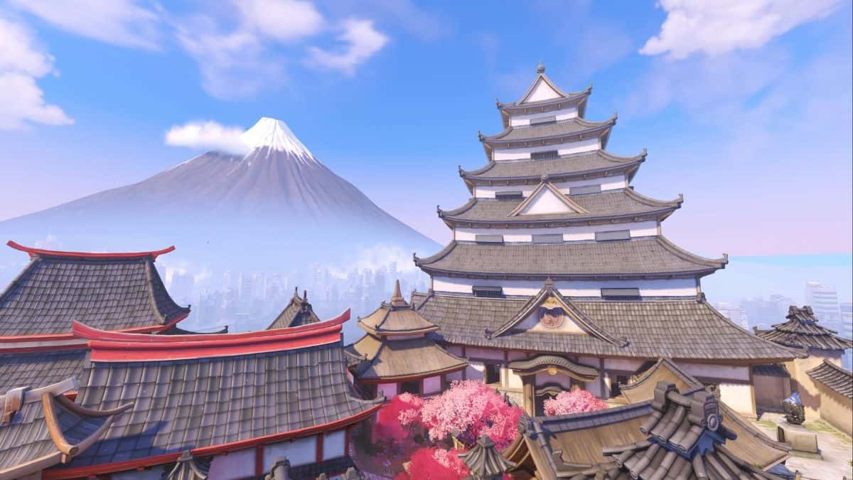 hanamura map from overwatch