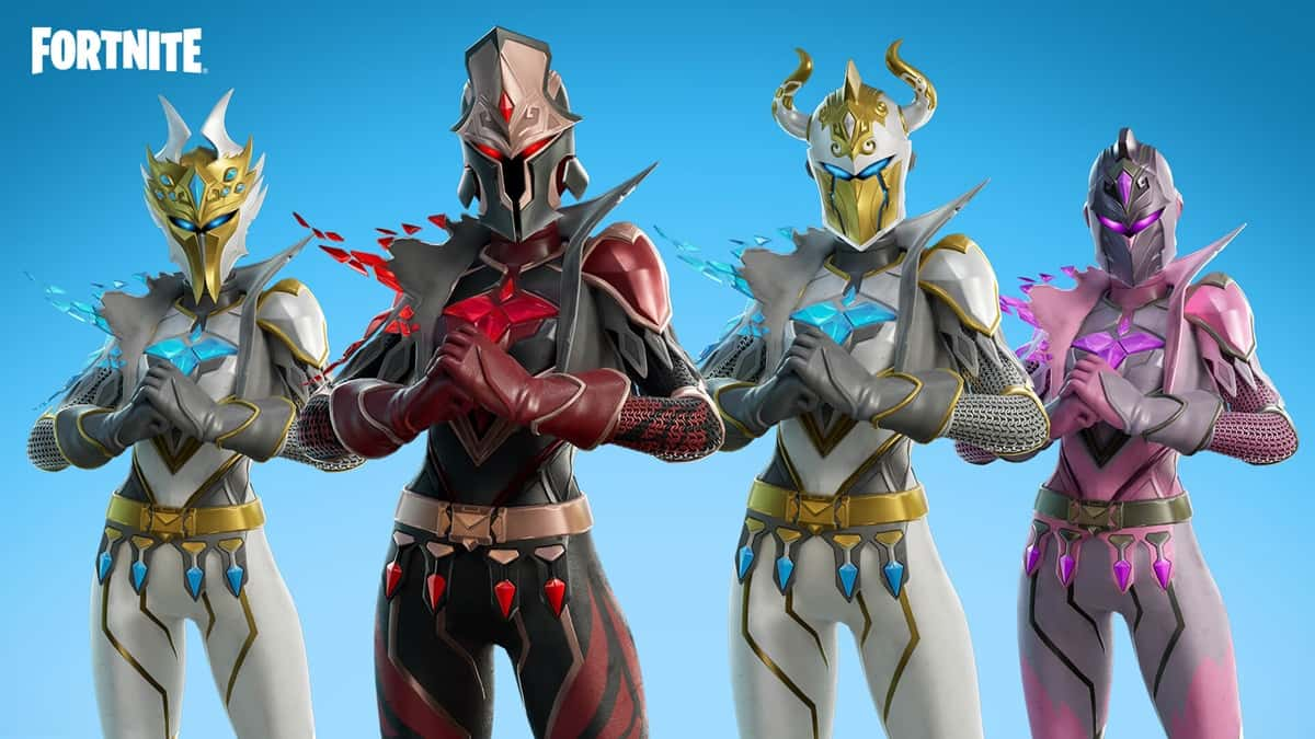 Spectra Knight styles in Fortnite OG