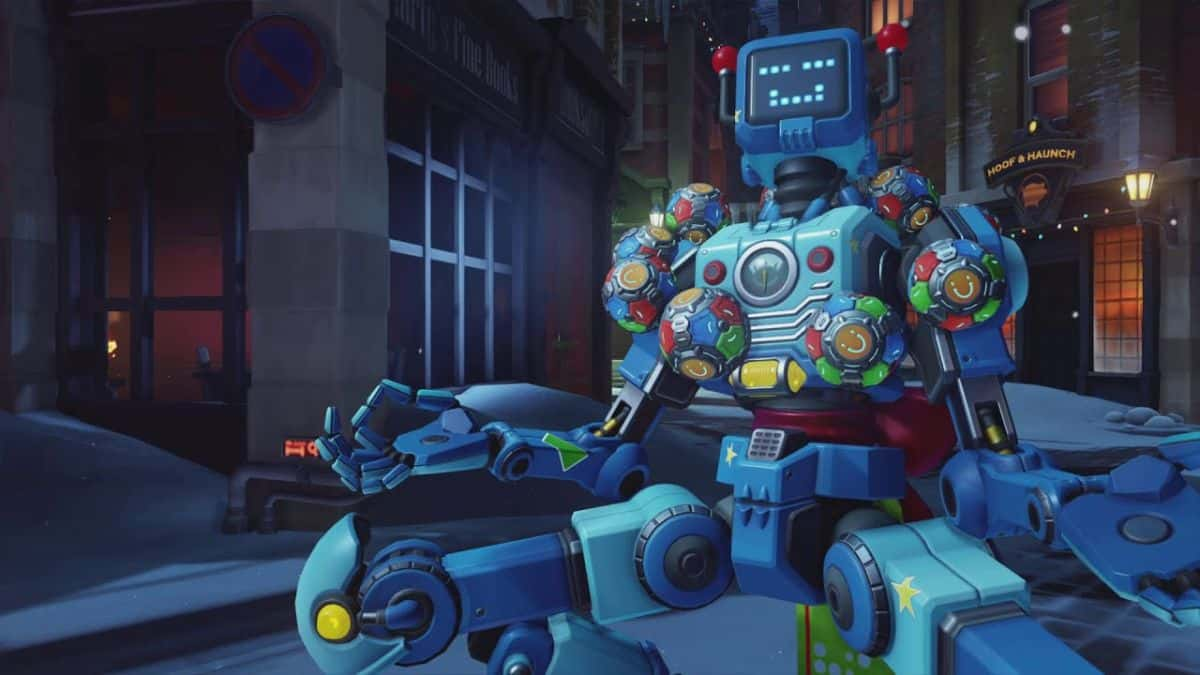 Toybot Zenyatta in Overwatch 2.