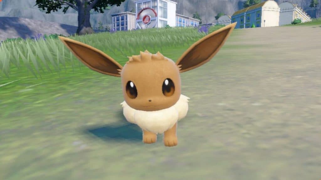 pokemon scarlet and violet wild eevee spawn