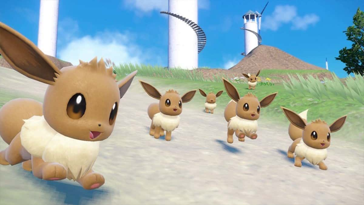 pokemon scarlet and violet eevee mass spawns