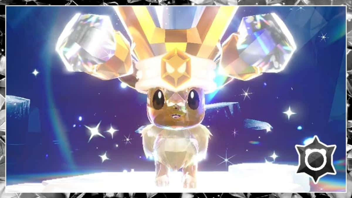 pokemon scarlet and violet eevee 7-star tera raid event