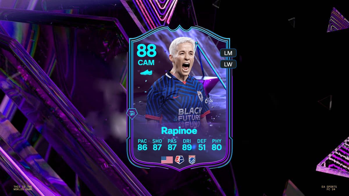 EA FC 24 Megan Rapinoe SBC