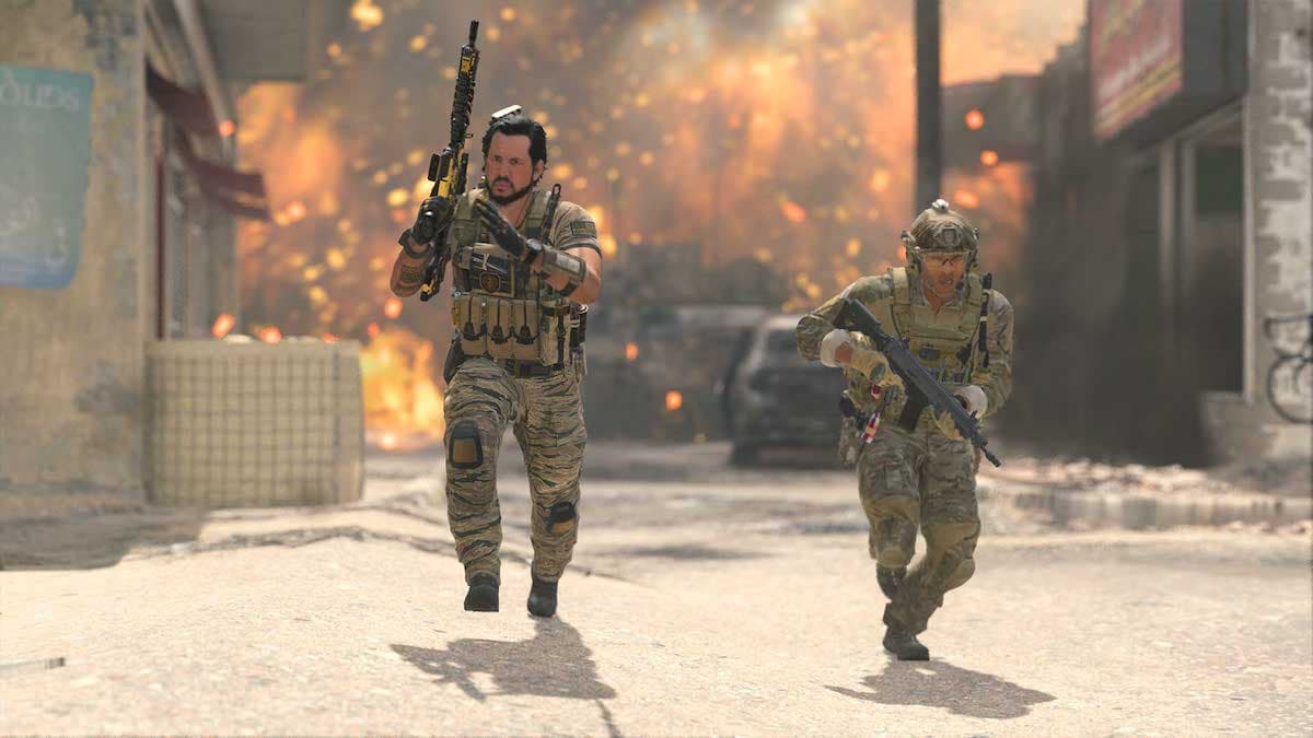 MW3 Operators running