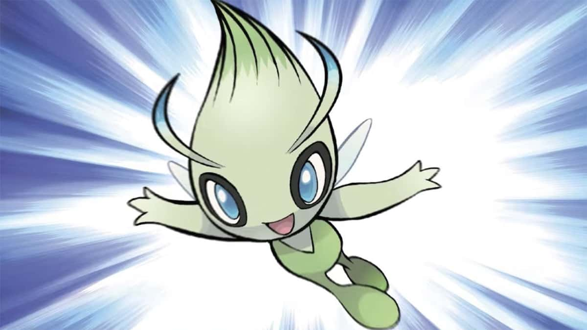 Celebi the Mythical Pokemon