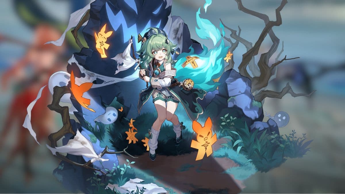 Huohuo splash art in Honkai Star Rail