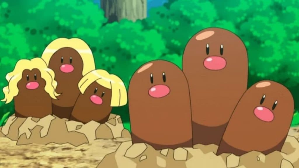 pokemon go alolan dugtrio in the anime