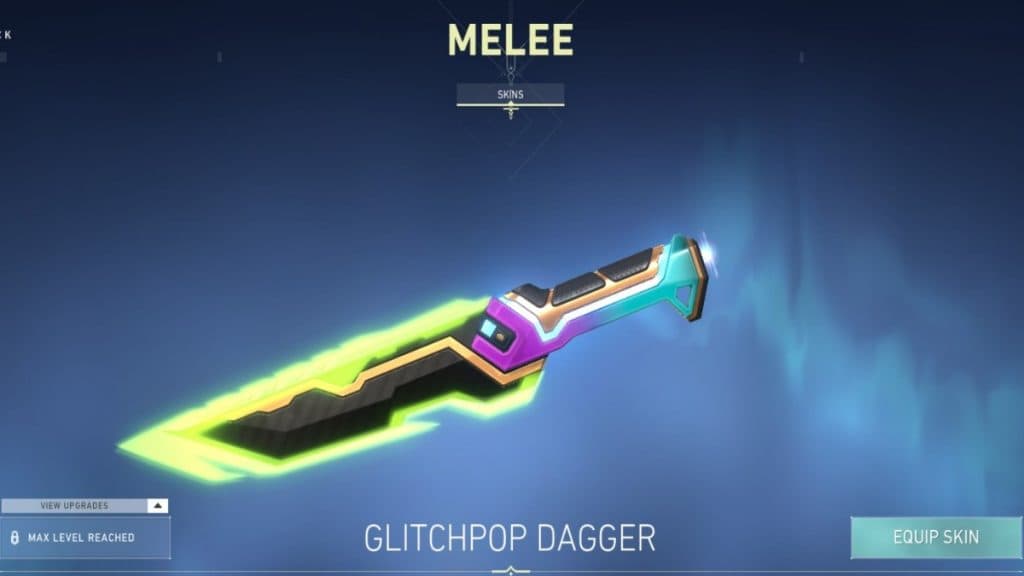 Glitchpop Dagger in Valorant