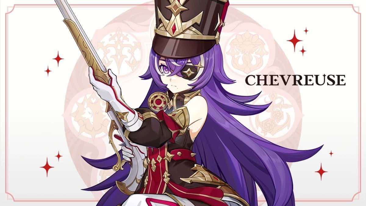 Chevreuse with her musket in Genshin Impact