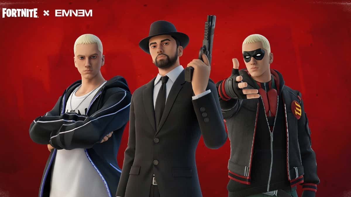 Eminem X Fortnite skins