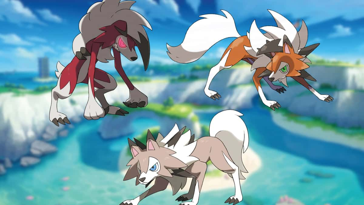 Rockruff evolutions in Pokemon Go