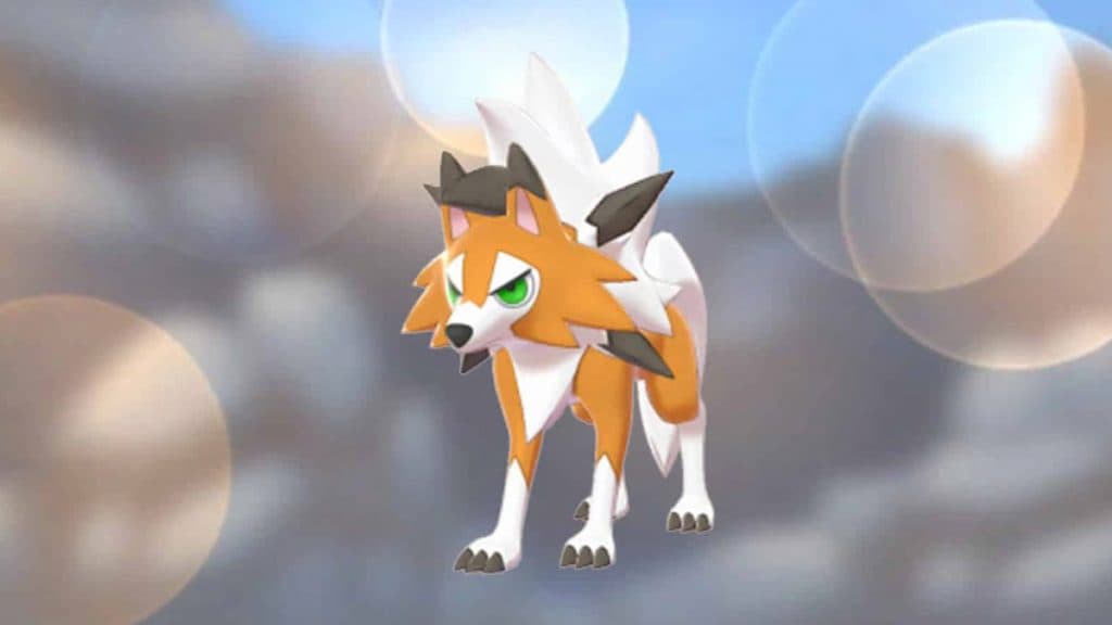 Dusk Lycanroc Pokemon Go