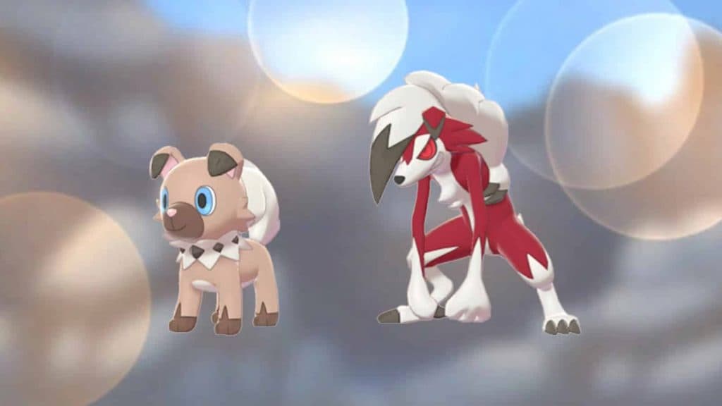 Rockruff and Lycanroc Midnight