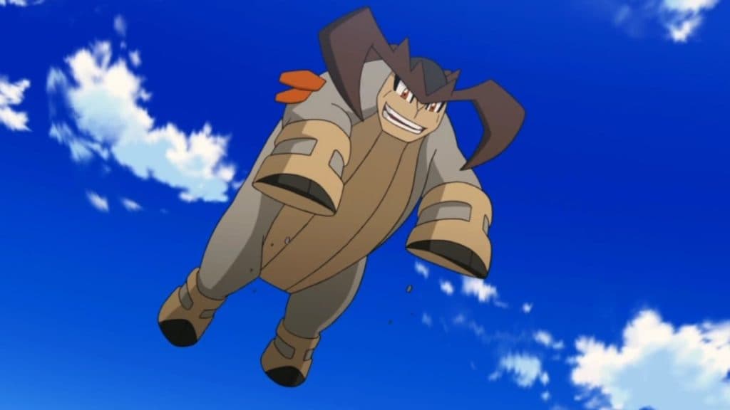 pokemon go terrakion leaping in the anime